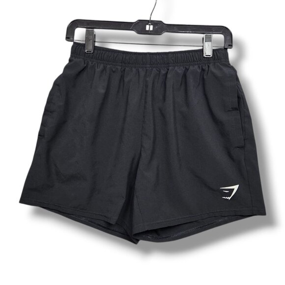 Gymshark Arrival 5" Shorts Mens Small Black Slim Fit - Picture 1 of 8